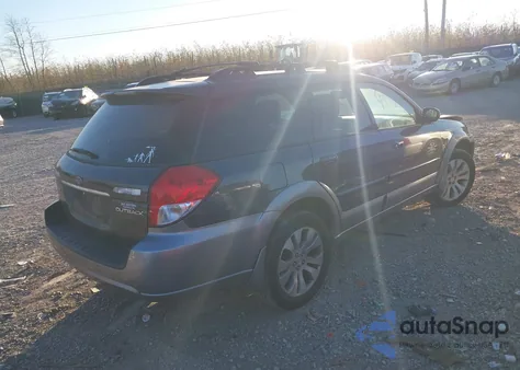 2009 Subaru Outback 2.5I Limited z USA, uszkodzony, nr VIN 4S4BP66C497320057